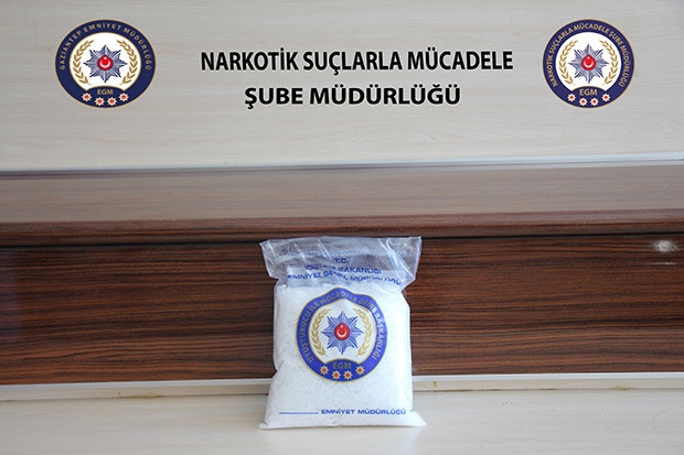 1 kilo 200 gram uyuşturucu ele geçirildi