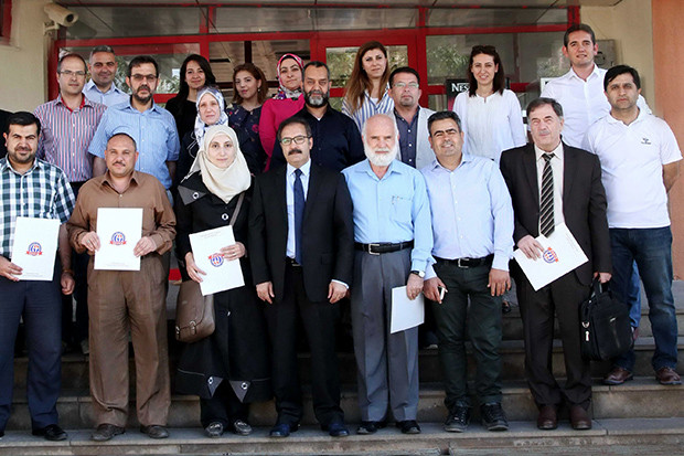 Suriyeli akademisyenlere Türkçe eğitim