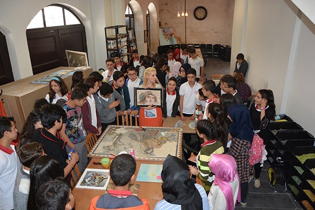 Gaziantep’in en büyük mozaik eğitim merkezi açıldı