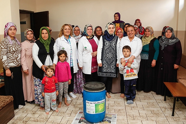 Şehitkamil’den kursiyerlere atık yağ semineri