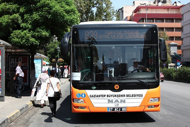 15 Temmuz’da Gaziantep Büyükşehir’in toplu taşıma araçları ücretsiz