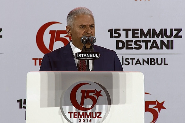 Başbakan Yıldırım: "Milletimiz, darbecilere darbeyi vurmuştur"
