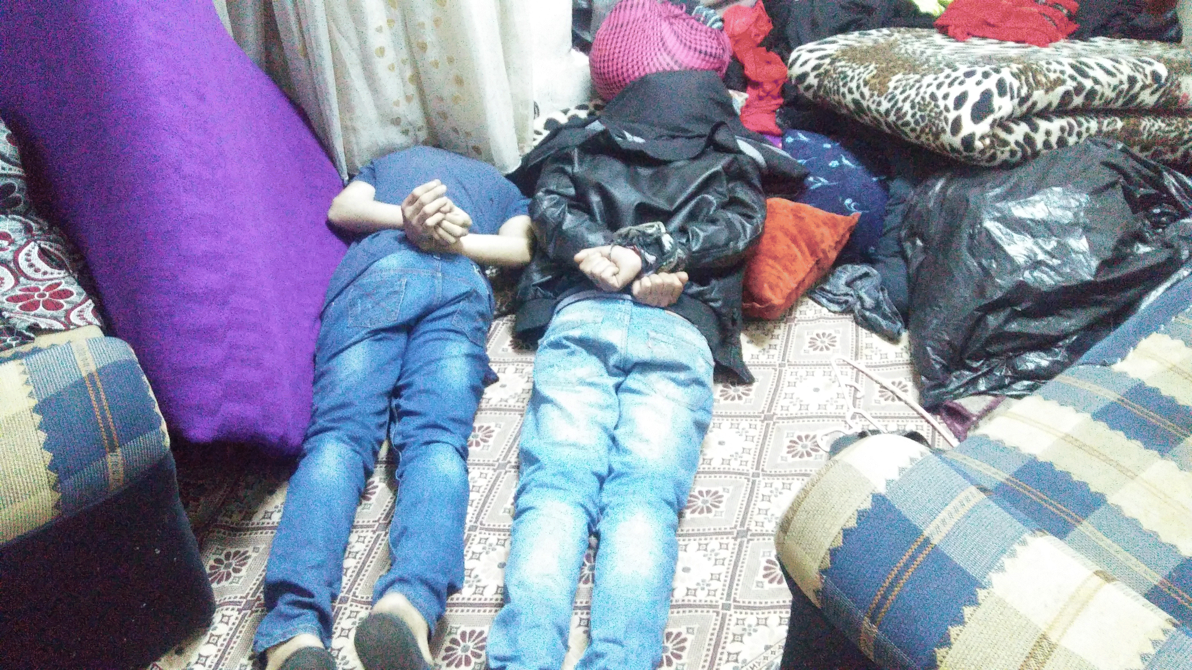 Suriyeli aileyi gasp ettiler