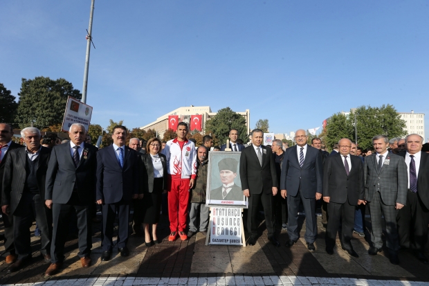 Atatürk, Gaziantep’te anıldı