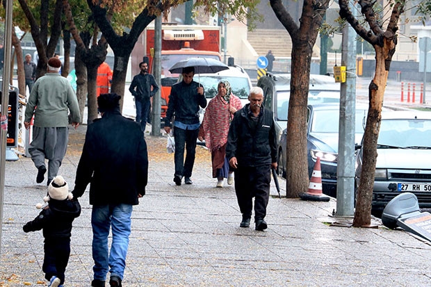 Kış kendini hissettirdi