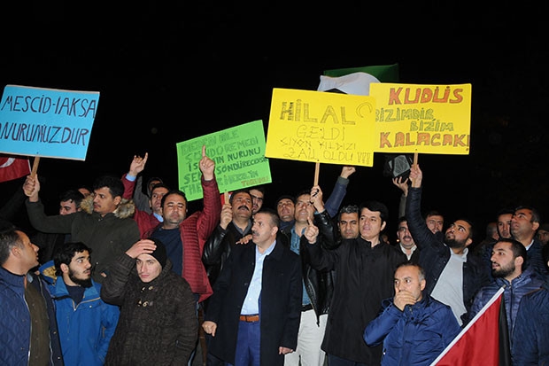 Gaziantep’te 'Kudüs protestosu'