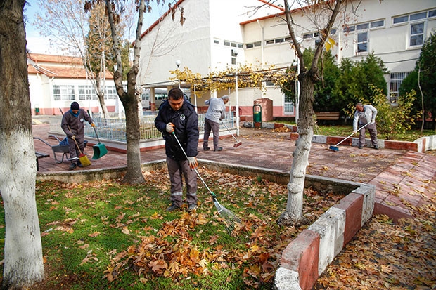 Şehitkamil'deki okullar temizleniyor
