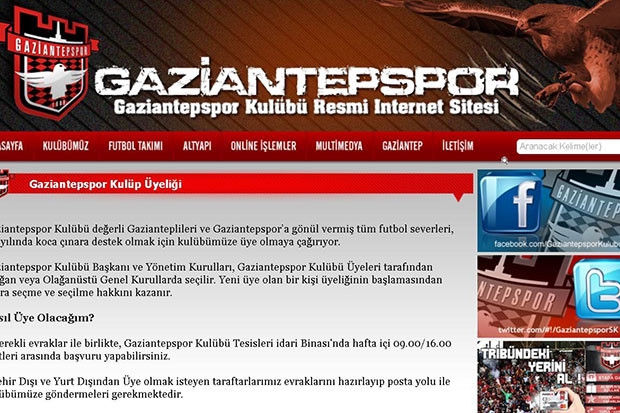 Gaziantepspor'a destek için üyelik çağrısı