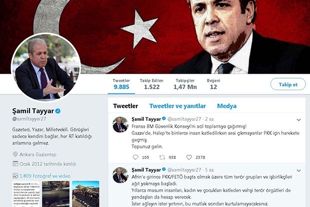 Milletvekili Tayyar'dan BM'nin acil toplantı çağrısına 