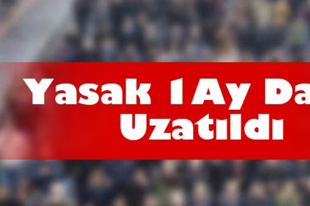 Gaziantep'te 3 ilçedeki açık alan etkinlik yasağı uzatıldı