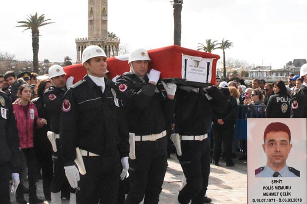 Gaziantep şehidine ağlıyor