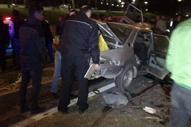 Gaziantep'te feci kaza: 1 ölü, 1 yaralı