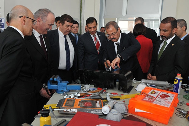 Başbakan Yardımcısı Şimşek ve Bakan Özlü'den GSO-MEM'e ziyaret