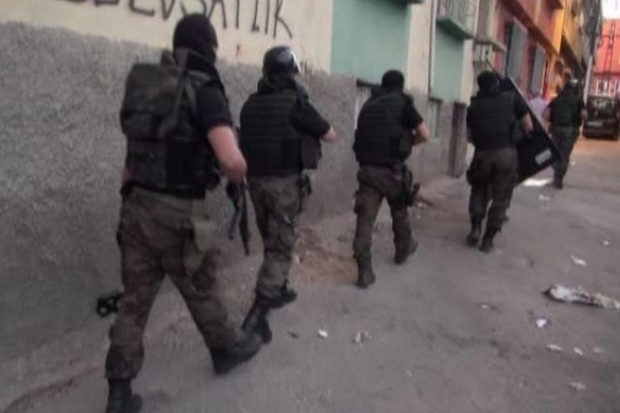 Gaziantep'te terör operasyonunda 5 tutuklama