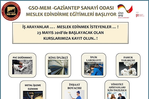 Meslek edindirme eğitimleri devam ediyor