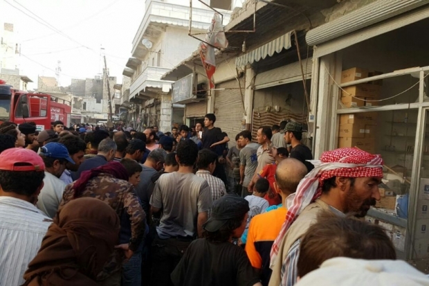 El Bab’da patlama: 4 yaralı