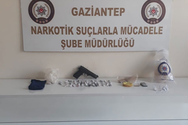 Gaziantep'te uyuşturucu operasyonu: 7 gözaltı