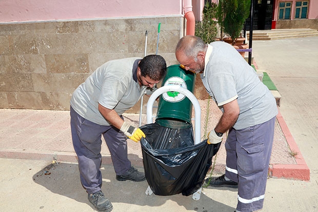 Şehitkamil’de okullar temizleniyor