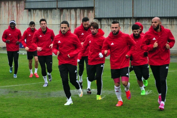 Gaziantepspor, Gölcükspor maçı hazırlıklarına başladı