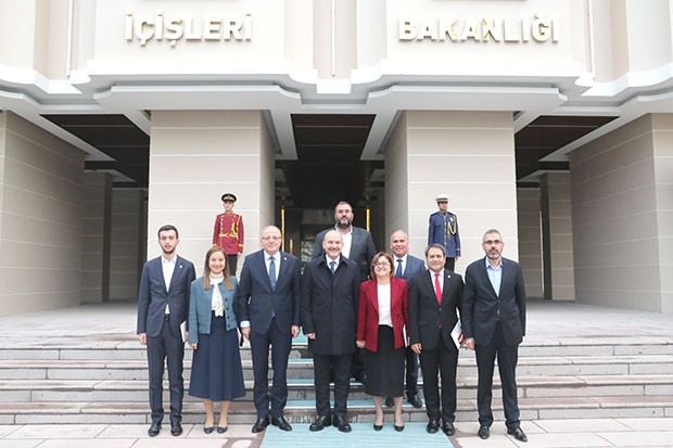 Gaziantep Heyeti İçişleri Bakanı Soylu’yu ziyaret etti