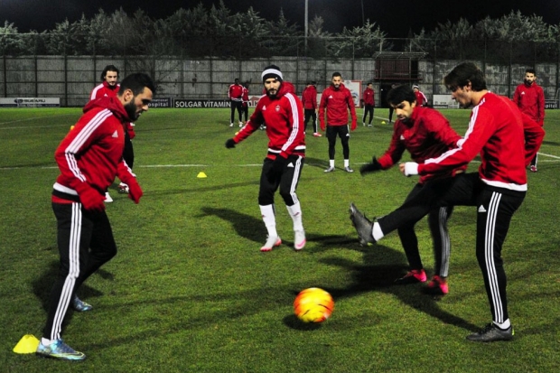 Gaziantepspor, Eşkişehirspor maçı hazırlıklarına başladı