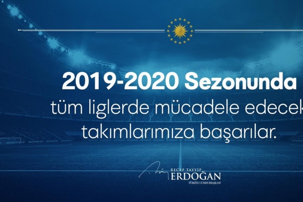 Cumhurbaşkanı Erdoğan’dan Süper Lig'e çıkan takımlara tebrik