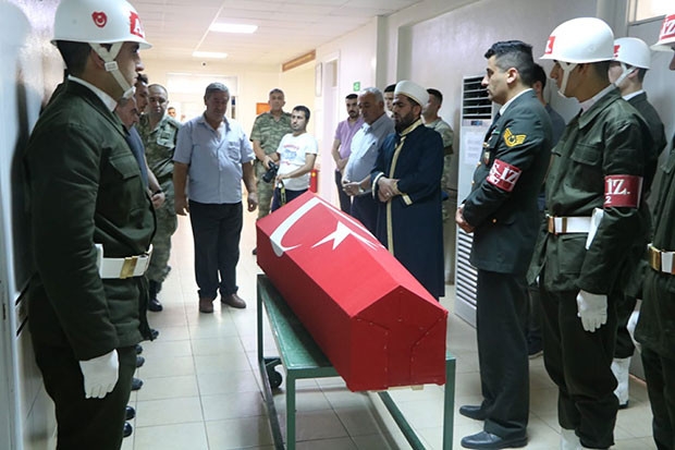 Şehidin cenazesi Gaziantep’ten memleketine gönderildi