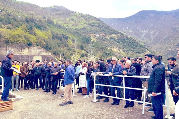 Geleceğin mühendisleri enerji santralinde