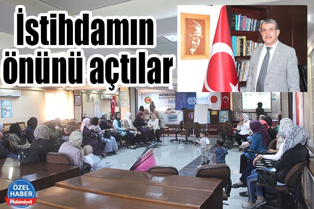 İstihdamın önünü açtılar