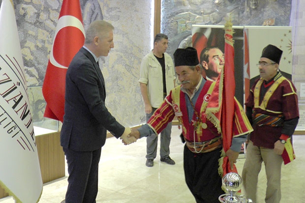 Gaziantep Valiliği’nde tören düzenlendi