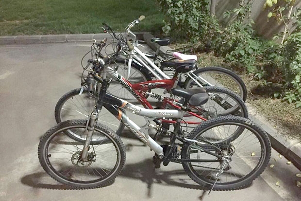 Bisiklet hırsızları yakalandı