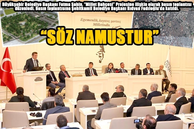 “SÖZ NAMUSTUR”