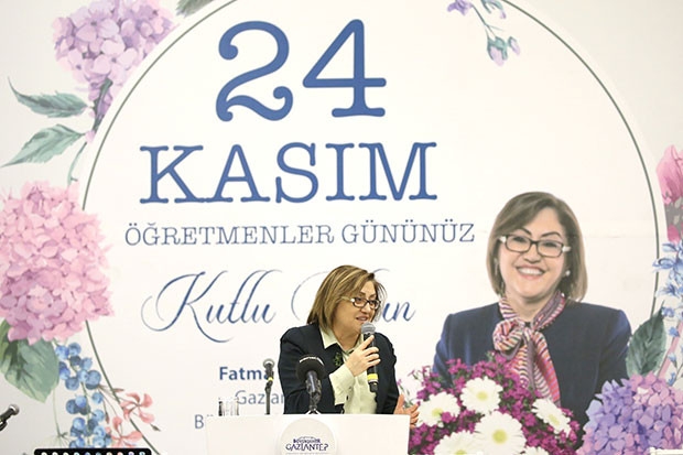 Gaziantep'te 24 Kasım Öğretmenler Günü etkinliği