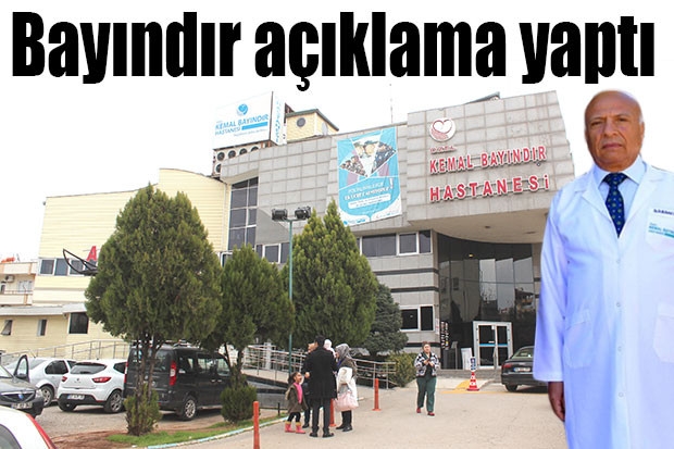 Bayındır açıklama yaptı