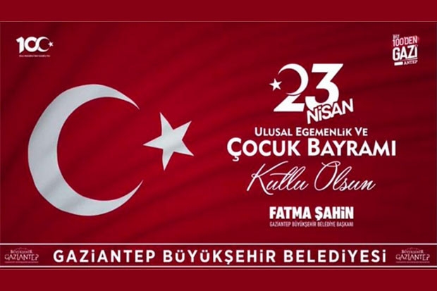 Büyükşehir'den 23 Nisan kutlaması