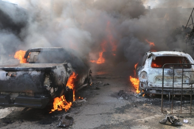 Afrin’de 42 kişi eyp patlaması sonucunda hayatını kaybetti