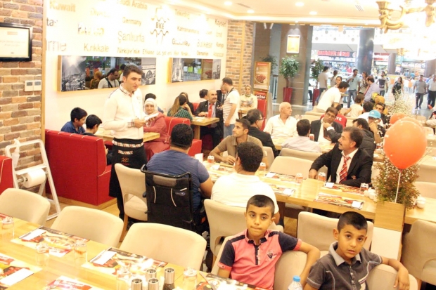 Sanko Park Gazileri ağırladı