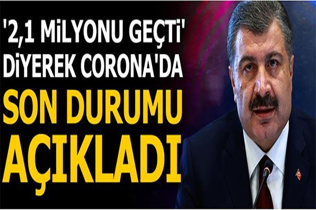 Bakan Koca coronada son durumu açıkladı