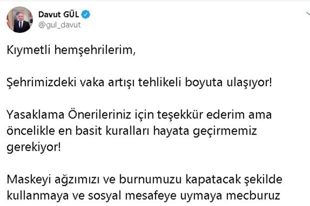 Vali sosyal medyadan ‘tehlikeli boyuta ulaştı’ diyerek uyardı