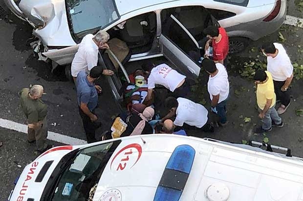 Gaziantep'te ehliyetsiz sürücü dehşeti