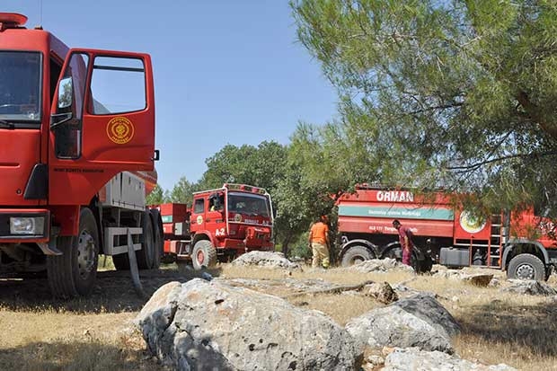 Aynı günde 2 orman yangını…