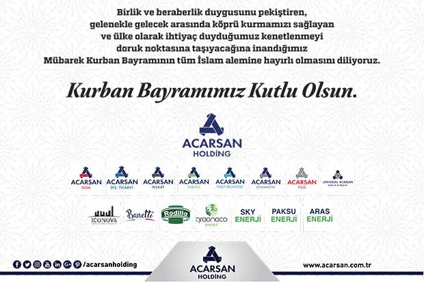 ACARSAN KURBAN BAYRAMINI KUTLADI