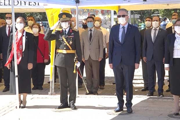 30 Ağustos Zafer Bayramı törenle kutlandı