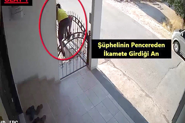 Önce kameralara sonra polise yakalandı