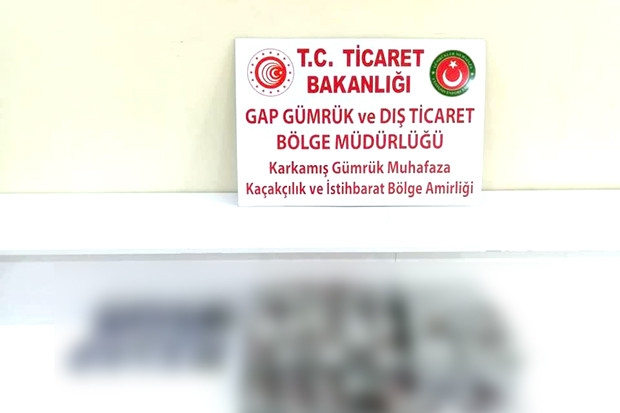 Sınır kapısında kaçak sigara ele geçirildi