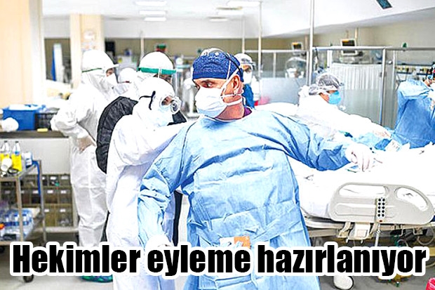 Hekimler eyleme hazırlanıyor