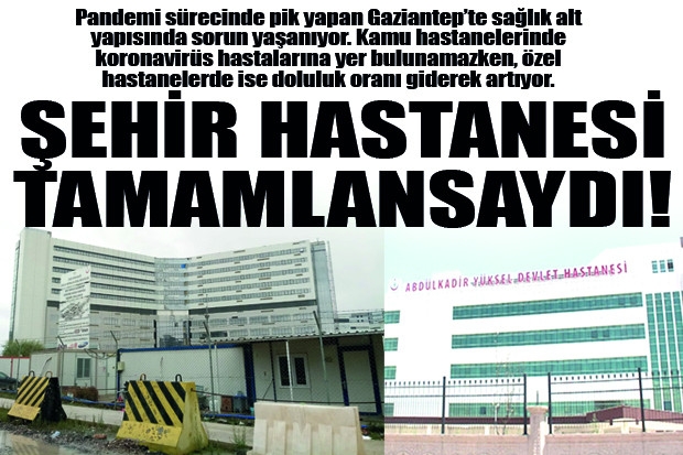 ŞEHİR HASTANESİ TAMAMLANSAYDI!