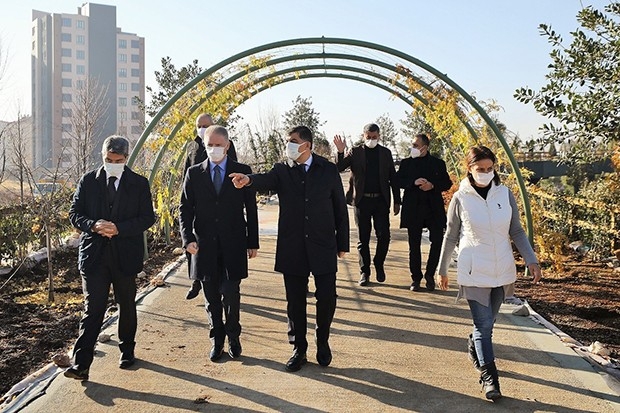 Şehitkamil'in en büyük parkı vadi park tamamlanmak üzere