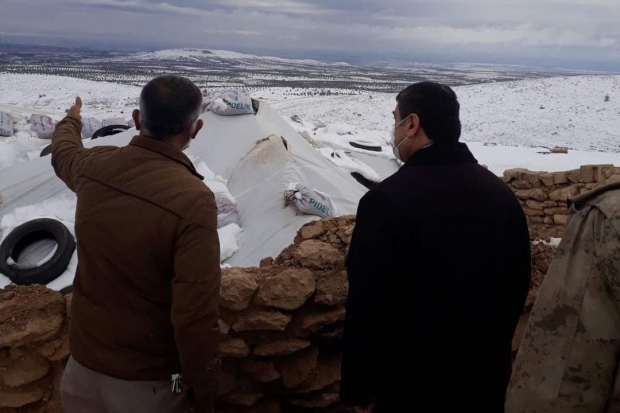 Gaziantep’te çadır ağıl çöktü