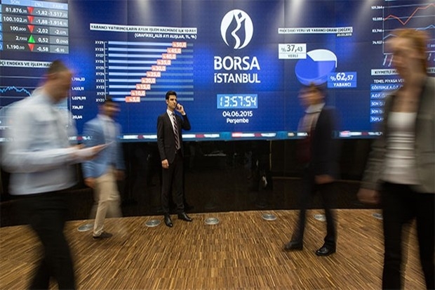 Borsa ilk yarıda yükseldi